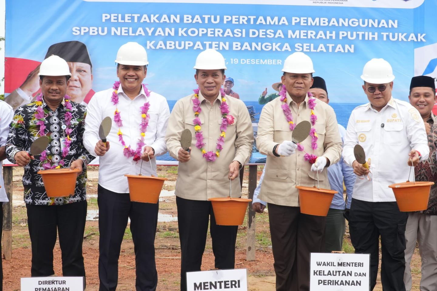 Desa Tukak Menjadi Percontohan SPBU Nelayan Koperasi Merah Putih Pertama di Indonesia